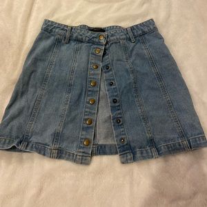Jean skirt